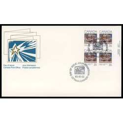 canada stamp 872 mcgill cab stand 35 1980 FDC LR