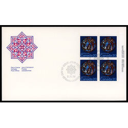 canada stamp 699 nativity by yvonne williams 20 1976 FDC UR