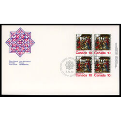 canada stamp 698 st jude london on 10 1976 FDC UR