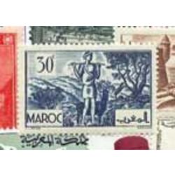 french morocco stamp packet