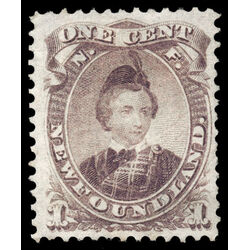 newfoundland stamp 32 edward prince of wales 1 1869 M VFOG 015
