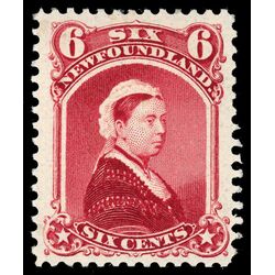 newfoundland stamp 36 queen victoria 6 1894 M VF 016