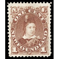 newfoundland stamp 41 edward prince of wales 1 1880 M VFNG 010