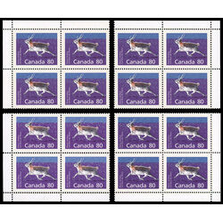 canada stamp 1180c peary caribou perf 14 4 x 13 8 80 1990 CB SET