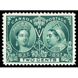 canada stamp 52 queen victoria diamond jubilee 2 1897 M VFNH 054
