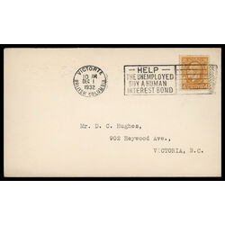 canada stamp 198 king george v 4 1932 FDC 047