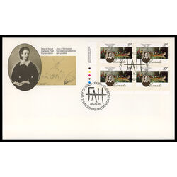 canada stamp 1227 frances ann hopkins 37 1988 FDC LL
