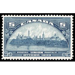 canada stamp 202 parliament buildings 5 1933 M VFNH 025