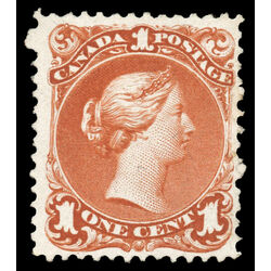 canada stamp 22b queen victoria 1 1868 M F 030
