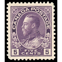 canada stamp 112ii king george v 5 1922 M VF 002