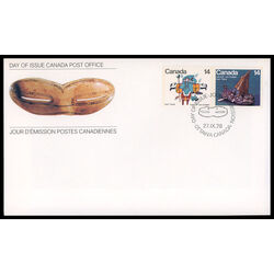 canada stamp 770a inuit travel 1978 FDC