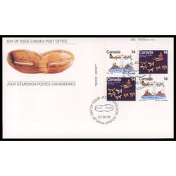 canada stamp 772a inuit travel 1978 FDC UL