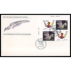 canada stamp 869a inuit spirits 1980 FDC UL