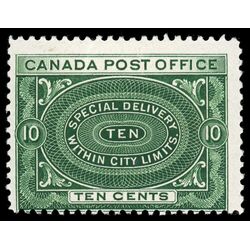 canada stamp e special delivery e1a special delivery stamps 10 1898 M VG 009