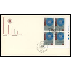 canada stamp 1147 commonwealth emblem 36 1987 FDC LR