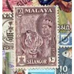 malaya stamp packet