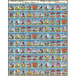 canada stamp christmas seals cs62 christmas seals 1963 M PANE X80