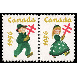 canada stamp christmas seals cs55 christmas seals 1956 M VFNH