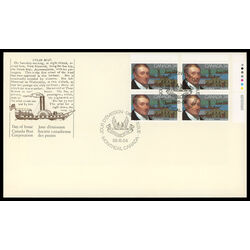 canada stamp 1117 john molson and his main achievements 34 1986 FDC UR