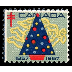 canada stamp christmas seals cs66 christmas seals 1967 M VFNH