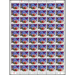 canada stamp christmas seals cs74 christmas seals 1975 M PANE 60