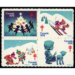 canada stamp christmas seals cs77 christmas seals 1978