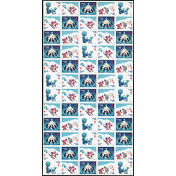 canada stamp christmas seals cs77 christmas seals 1978 M PANE 60