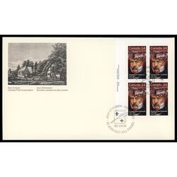 canada stamp 1090 philippe aubert de gaspe 34 1986 FDC UL