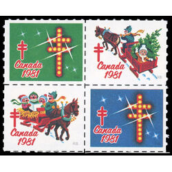 canada stamp christmas seals cs80 christmas seals 1981