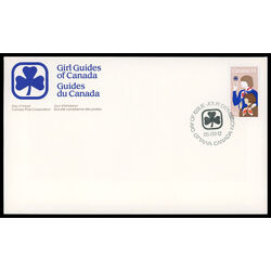 canada stamp 1062 girl guide and brownie 34 1985 FDC