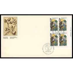 canada stamp 1060 hebert and apothecary objects 34 1985 FDC LR