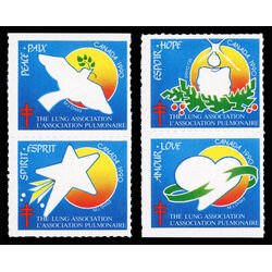 canada stamp christmas seals cs89 christmas seals 1990