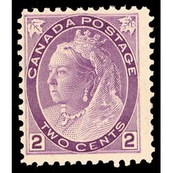canada stamp 76a queen victoria 2 1899 M F 005