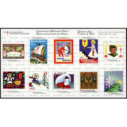 canada stamp christmas seals cs99 christmas seals 2000 M PANE