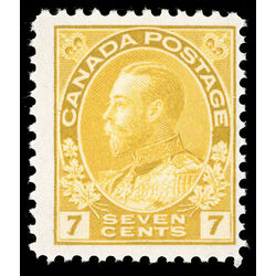 canada stamp 113 king george v 7 1912 M FNH 017