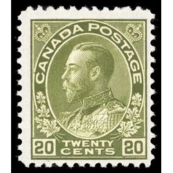 canada stamp 119c king george v 20 1912 M F 005