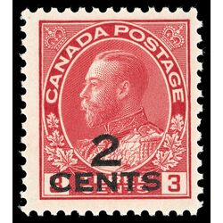 canada stamp 140 king george v 2 on 3 1926 M F VFNH 032