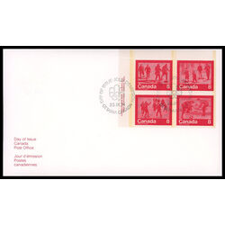 canada stamp 647a keep fit winter sports 1974 FDC UL