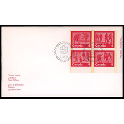 canada stamp 647a keep fit winter sports 1974 FDC LR