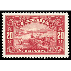 canada stamp 157 harvesting wheat 20 1929 M XFNH 042