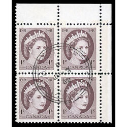 canada stamp 337iii queen elizabeth ii 1 1954 CB UR USED VF