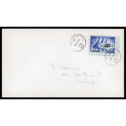 canada stamp 383 silver dart and jet planes 5 1959 FDC 030