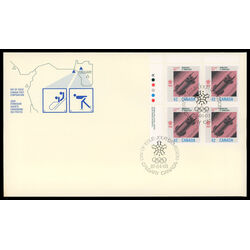 canada stamp 1131 bobsleigh 42 1987 FDC UL