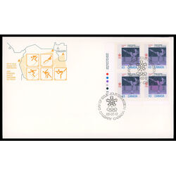 canada stamp 1197 figure skating 43 1988 FDC LL