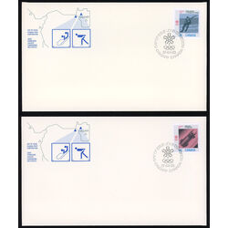 canada stamp 1130 1 1988 olympic winter games 1987 FDC