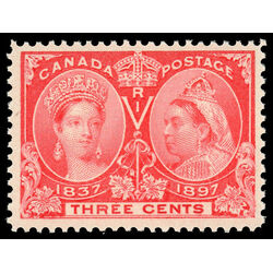 canada stamp 53 queen victoria diamond jubilee 3 1897 M VFNH 045