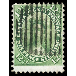 canada stamp 18 queen victoria 12 1859 U F VF 070