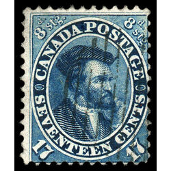 canada stamp 19 jacques cartier 17 1859 U F 110