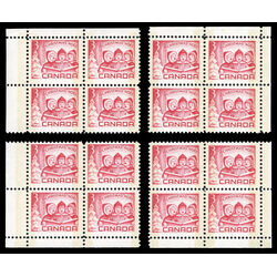 canada stamp 476p children carolling 3 1967 PB SET