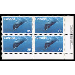 canada stamp 814 bowhead whale 35 1979 PB USED VF